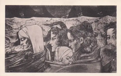 Ak Amsterdam Nordholland Niederlande, gezeicht von Jan Toorop, -797314