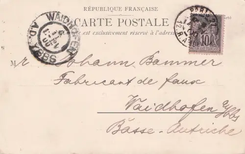 PARIS FRANKREICH ~ PLACE de la CONCORD ~ Basrelief-FOTOPOSTKARTE aus dem 20. Jahrhundert -797344