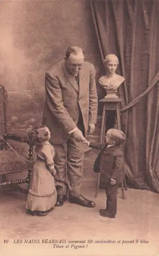 Ak Die Zwerge von Béarn, Liliputaner, Titan, Pygmäen -797372