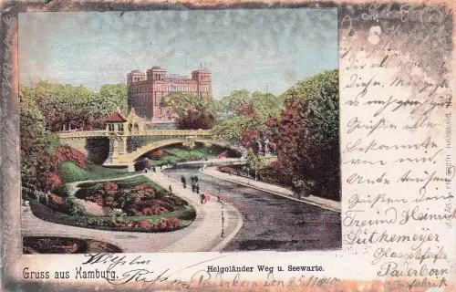 Gruss aus Hamburg. -797364