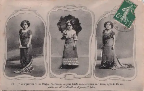 Béarnaise-Puppe), die als die kleinste Frau der Welt galt. -797370
