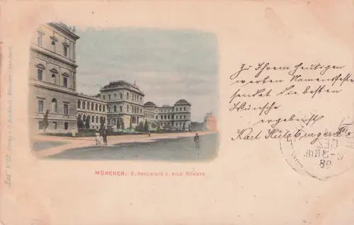 München, K.Akademie D. Bild. Kunst 1902 -797414