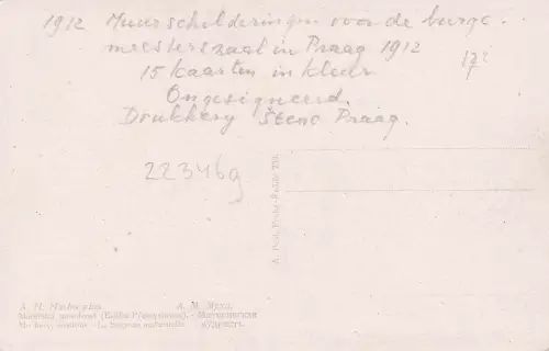 Künstler-AK Alphonse Mucha: La Sagesse maternelle, adlige Frau mit ihrem Sohn -797544