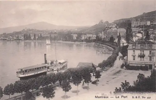 Clarens Montreux Panorama Le Port / Montreux /Bz. Vevey -797440