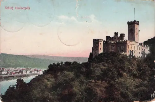 Schloss Stolzenfels und Oberlahnstein am Rhein -797482