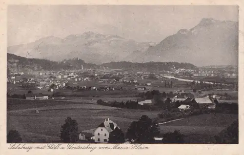 AK / Ansichtskarte Salzburg Oesterreich Panorama G?ll Maria Plein Kat. Salzburg -797480