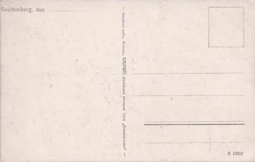 Ak Liberec Reichenberg in Böhmen, Panorama, Jeschken -797540