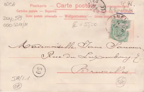 KIRCHNER, ARTIST SIGNED, GEISHA, ART NOUVEAU, D -797822