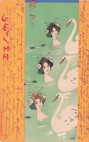 Kirchner, Raphael: Geisha IV -797828