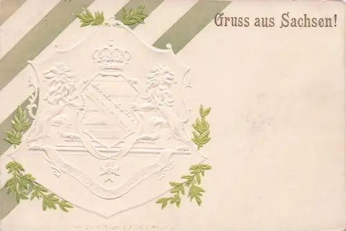 Wappen Sachsen Kat. Heraldik -797704