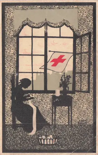 Frau General-Komitee der deutschen Vereine Wenzel u. Naumann Rotes -797698