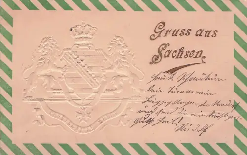 Wappen Sachsen Kat. Heraldik -797706