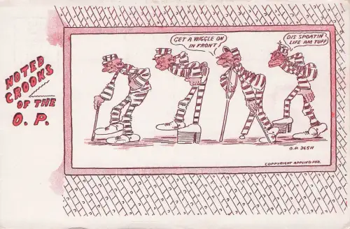 Titel "NOTED CROOKS OF THE O.P." -797746