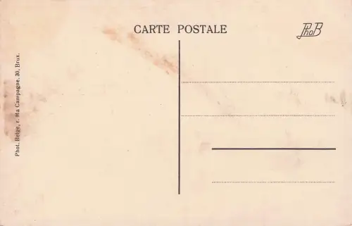 5 Heures THE (BELGIQUE) LECTURE "LA LIBERTE" illustrée George P. DE LAET en 1919 -797782
