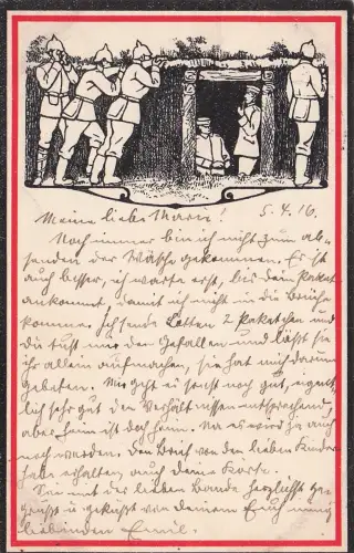 Schützengraben 1. Weltkrieg -797796