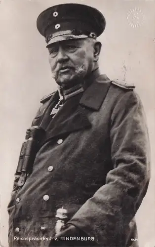 Reichspräsident v. HINDENBURG. -797840