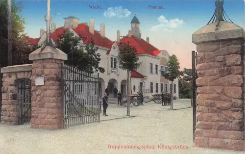 Koenigsbrueck Truppenuebungsplatz Wache Post -797832