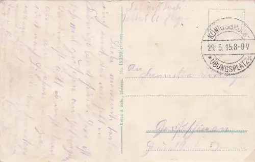 Koenigsbrueck Truppenuebungsplatz Wache Post -797832