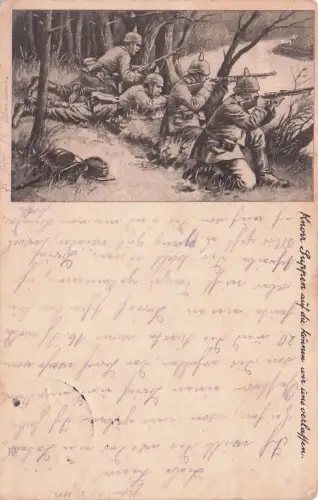 AK Reklame für Knorr Suppen, auf die können wir uns verlassen, Soldaten -797816