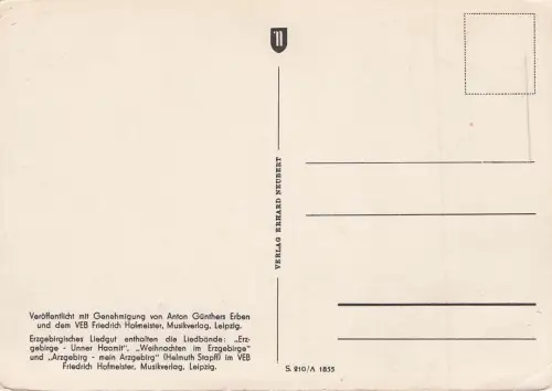 AK Lied Vergass dei Haamit net, Bergige Landschaft im Sommer -797886
