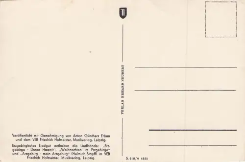 AK Lied Vergass dei Haamit net, Bergige Landschaft im Sommer -797882