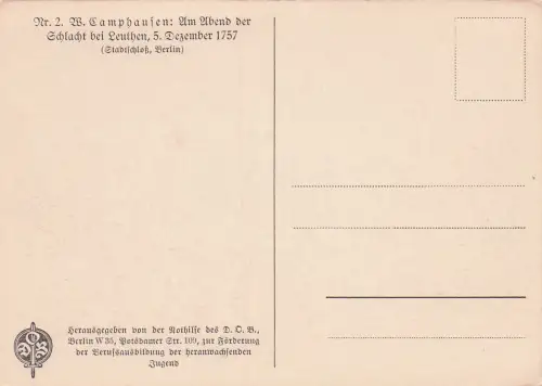Blüchers Rheinübergang bei Caub 1813 Künstler: W. Camphausen -797868