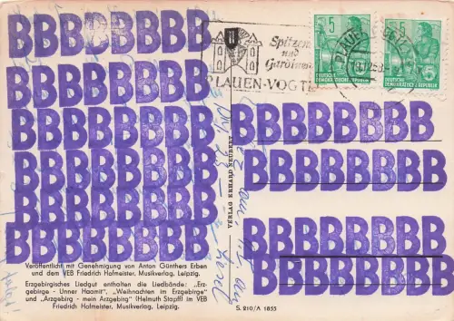 AK Lied Vergass dei Haamit net, Bergige Landschaft im Sommer -797888