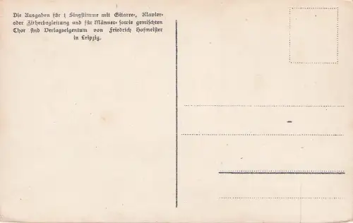 Ak* Bleib mer noch a weng do! - Lied entstand1901 -797892
