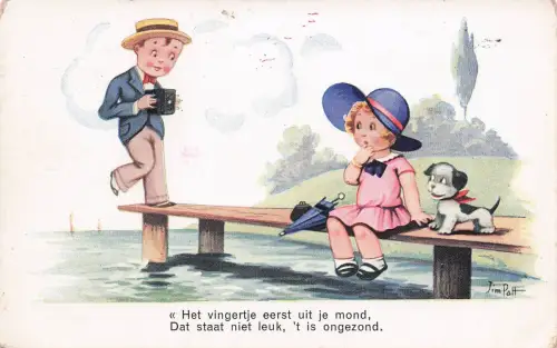 Künstler Ansichtskarte 