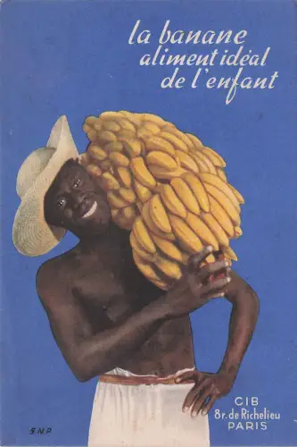ADVERTISEMENT LA BANANE ALIMENT IDÉAL DE L'ENFANT BANANA -798002