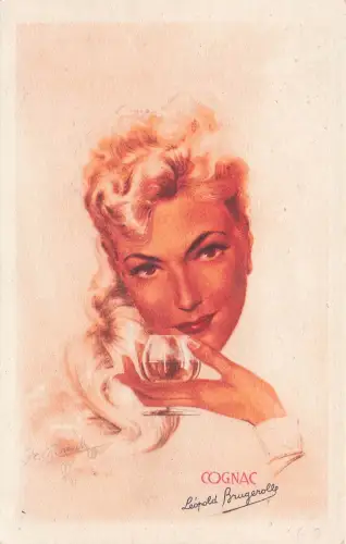 Künstler Ak Reklame, Cognac, Leopold Brugerolle -798046