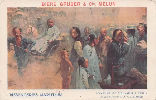 BIÈRE GRUBER & Cie, MELUN Werbeanzeige -798008