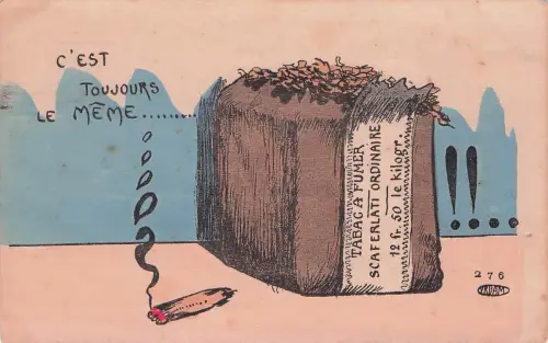 TABAC A FUMER SCAFERLATI ORDINAIRE 12 fr. 50 le kilogr. -798032