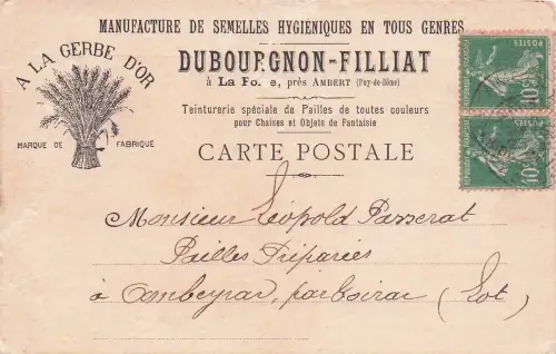 Unternehmen namens Dubourgnon-Filliat, das hygienische Einlegesohlen -798036