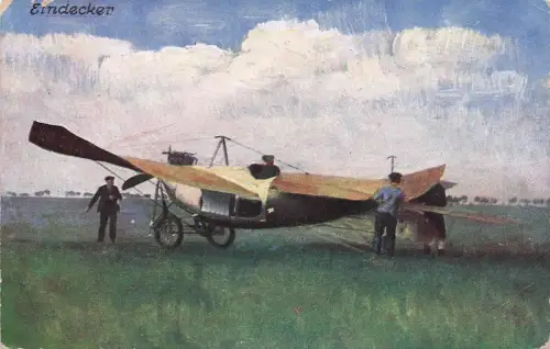 Ak Eindecker, Flugzeug, Monoplan, Flugpioniere -798052