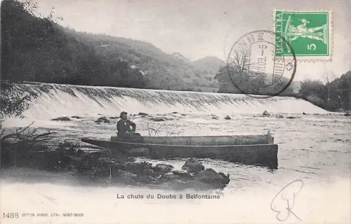 La chute du Doubs à Belfontaine -798076