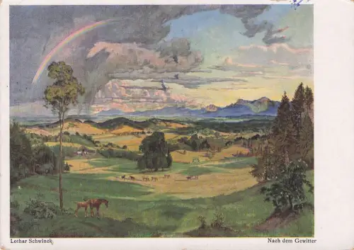 Nach dem Gewitter“ von Lothar Schwinck. -798098