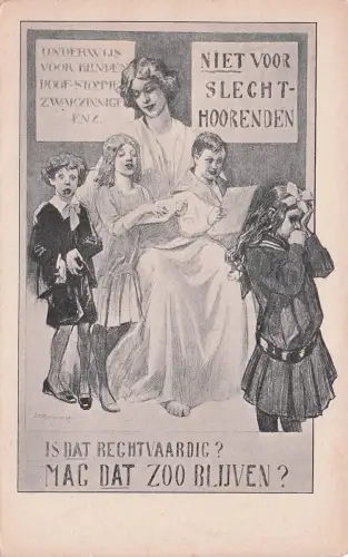 historisches niederländisches Propagandao Postkarte -798194