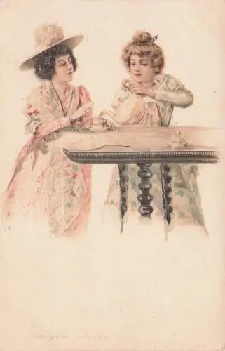 AK Ladies - Tea ARTIST SIGNED -798188