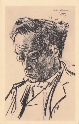 Künstler-Ansichtskarte Jan Toorop: Dr. Alph. Diepenbrock -798424