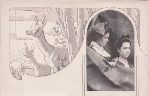 Foto-AK Junge Frauen -798450