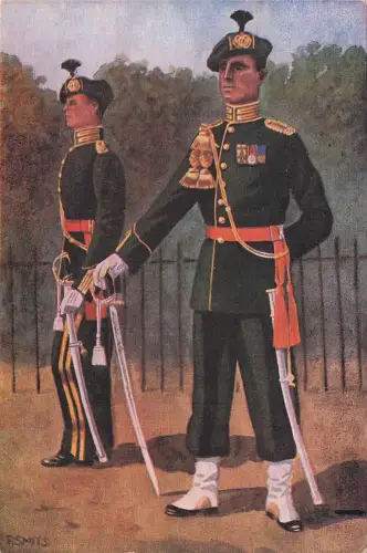 Künstler Ak Smits, F., Garderegiment Grenadiers, Ceremoniele tenue Officieren -798378