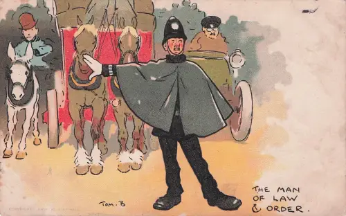 Titel "THE MAN OF LAW "Tom. B" signiert. -798356