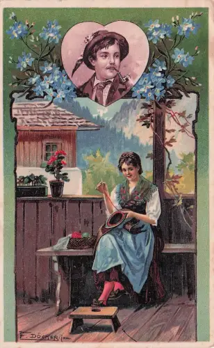 Künstler AK E. Döcker -798112