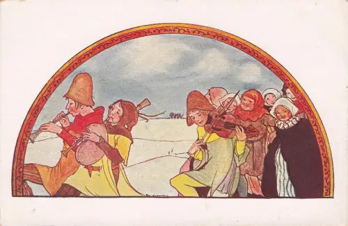 CPA RIE CRAMER, KÜNSTLERSIGNIERT, NOELS DE FRANCE, VINTAGE-POSTKARTE -798508