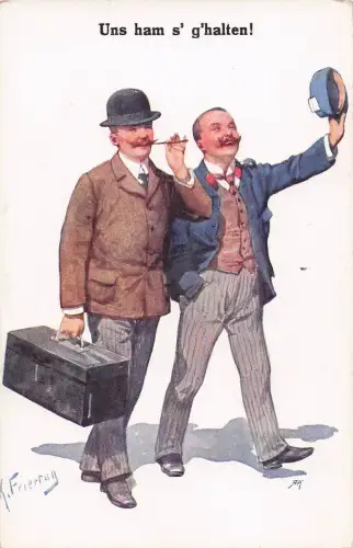 Uns ham s' g'halten! -798698
