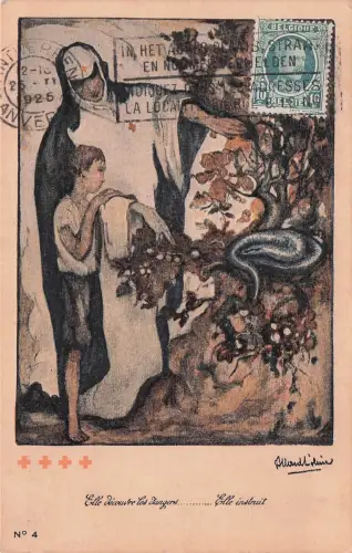 Kunst Olivier Rotkreuzschwester Tod Erster Weltkrieg Pazifist 1920er -798516