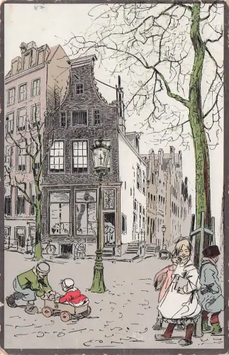 Amsterdam PRINSENGRACHT MET RAAMSTRAAT -798232