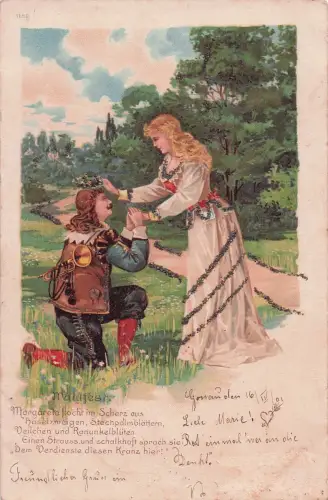 K mit Glimmerauflage Trompeter v. Saeckingen -798604