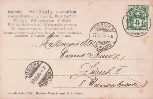 Postkarten mit handgemalten -798624